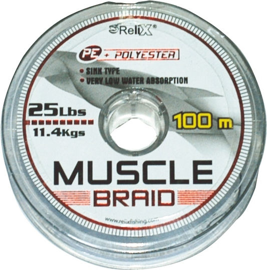 Νήμα Relix Muscle Braid X4 0.19mm 150m