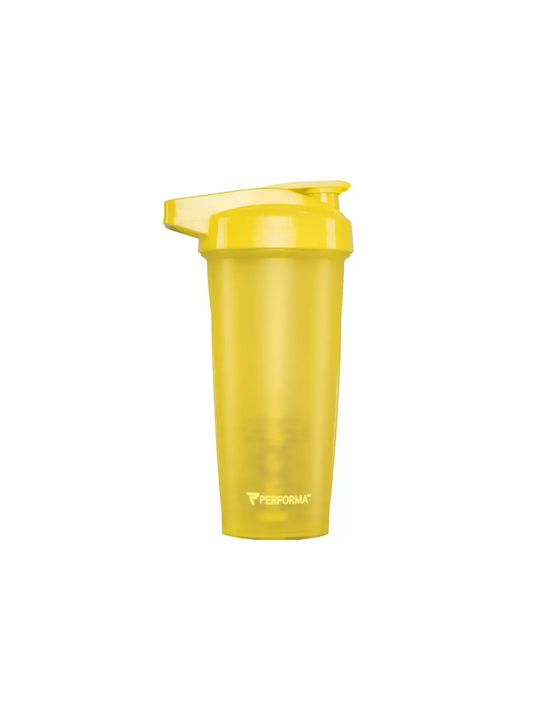 Performa Activ Shaker Πρωτεΐνης 800ml Πλαστικό Κίτρινο