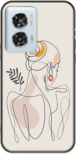 Pose Motorola Edge 50 Fusion 5g Black Tpu Μαύρη Σιλικόνη