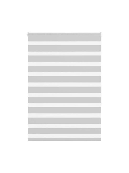 Vidaxl Zebra Blind Light Gray Fabric Width 110....