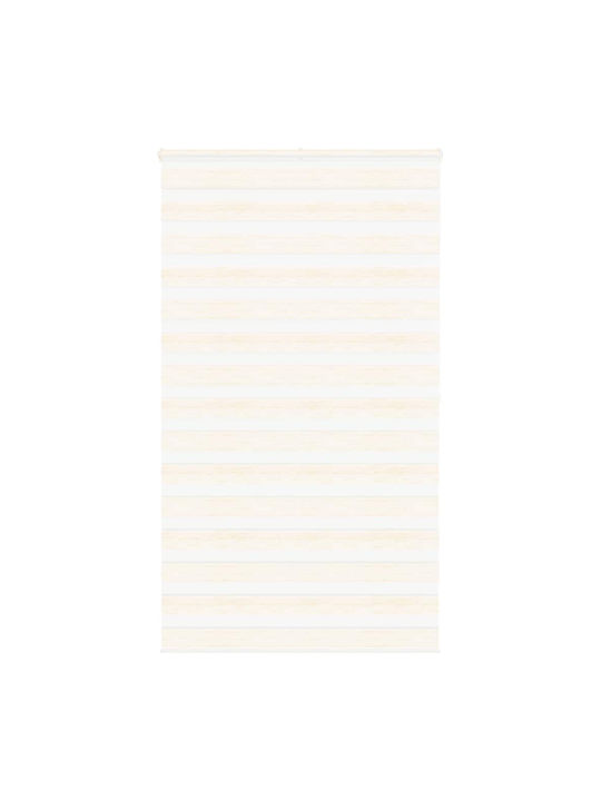 Vidaxl Zebra Blind Beige Marble Fabric Width 13...
