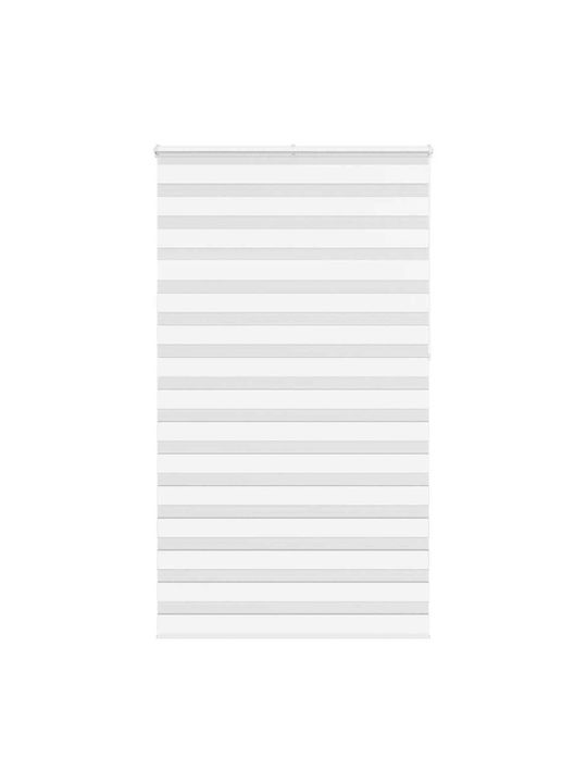 Vidaxl Zebra Blind White Fabric Width 115.9 cm ...