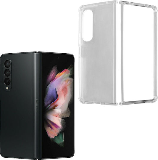Idol 1991 Antishock Air Umschlag Rückseite Silikon Transparent (Galaxy Z Fold 3)