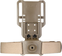 Amomax Low Ride Duty Drop Holster Coyote Tan