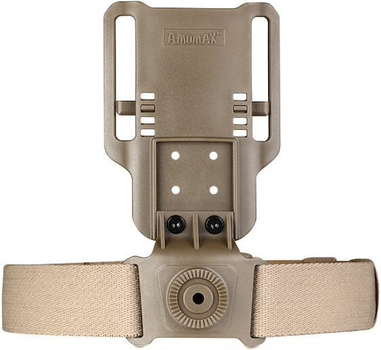 Amomax Low Ride Duty Drop Holster Coyote Tan