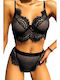 Zoli Underwear Set with Slip Black