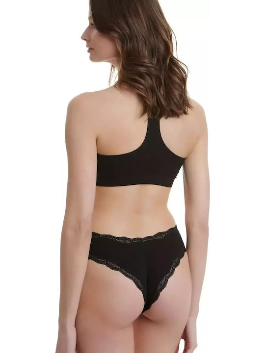 Walk Bamboo Hohe Taille Damen Brasilien 2Pack m...