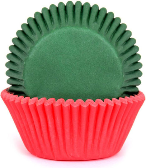 House of Marie Caramel Papers for Cupcakes Paper 5x5cm 50pcs