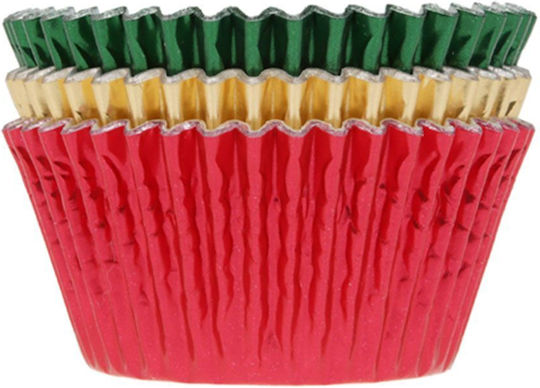 House of Marie Karamellpapiere für Cupcakes Papier 5x5cm 36pcs