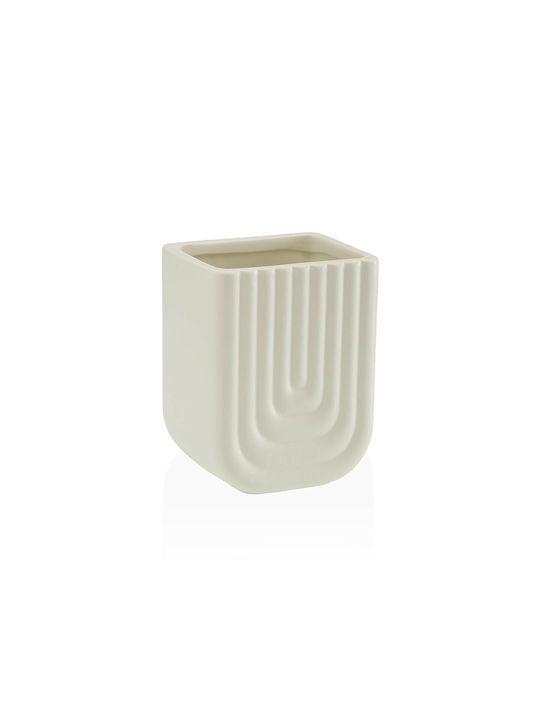 Versa Cup Holder Ceramic Beige