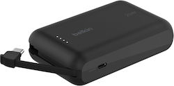 Belkin BoostCharge 10000mAh 20W Μαύρο Belkin BoostCharge 10000mAh 20W Μαύρο