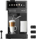 Cecotec FreeStyle Latte Automatic Espresso Coffee Machine 1350W Pressure 20bar for Cappuccino Black 01852