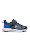 Memory Kinder Sneakers mit Klettverschluss Blau