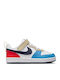 Court Borough Kinder Sneakers mit Klettverschluss Weiß