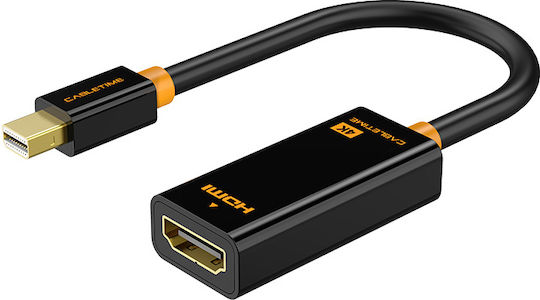 Cabletime Converter mini DisplayPort male to HDMI female 10pcs  CT-AV589-02G4K