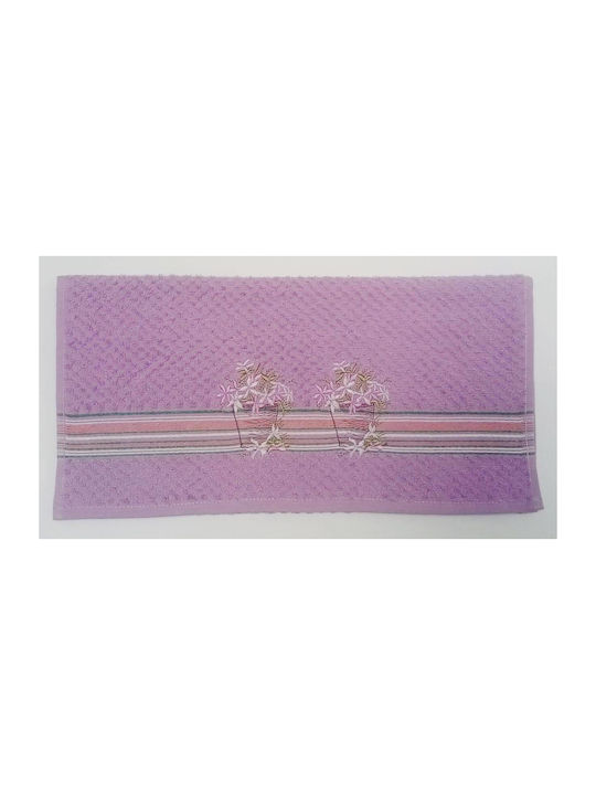 F&L Towel in Purple Color