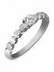 Akzent Ring with Zircon made of Steel