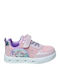 Kinder Sneakers Anatomisch mit Lichtern Rosa