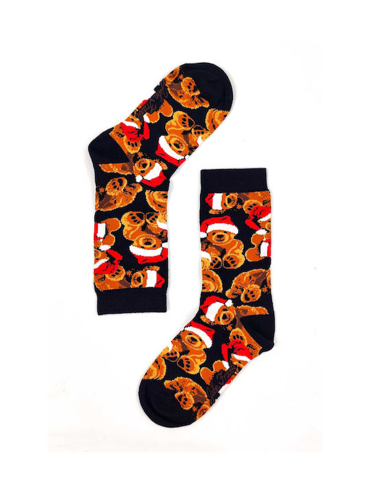 Women's Multicolored Christmas Socks