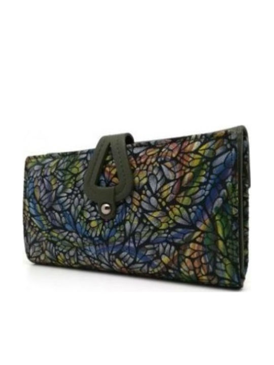 Casanova Large Leather Women's Wallet Cards wit...