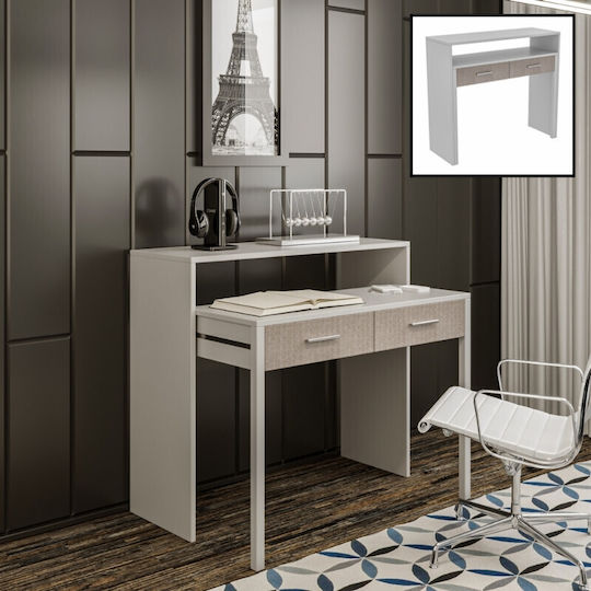 Schreibtisch Nena 99x36x88cm White