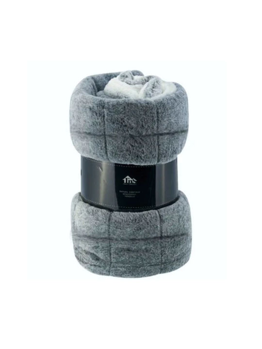 TnS Bettdecke Doppelbett 200x220cm Grey