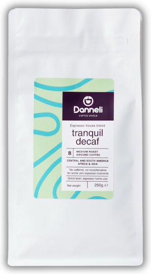 Danneli Tranquil Decaf House Blend Beans 250gr