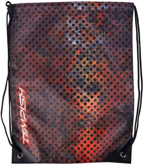 Tempish Hitts Черна Леопардова Раница с Връзки