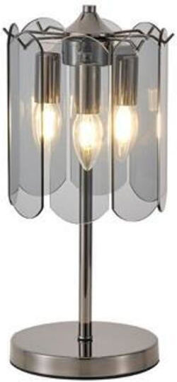Eurolamp Decorative Lamp with Socket for Bulb E14 Black