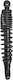 RMS Motorcycle Shock Absorbers Rear for Kymco Agility / Agility 125