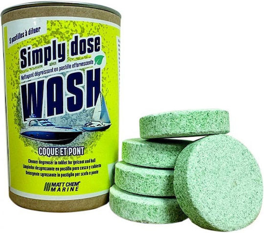 Matt Chem Simply Wash Καθαριστικό Γάστρας Καταστρώματος 5τεμ