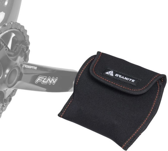 Granite Bicycle Pedal Covers Pita 115x115mm Large Black Gpc1902l-01