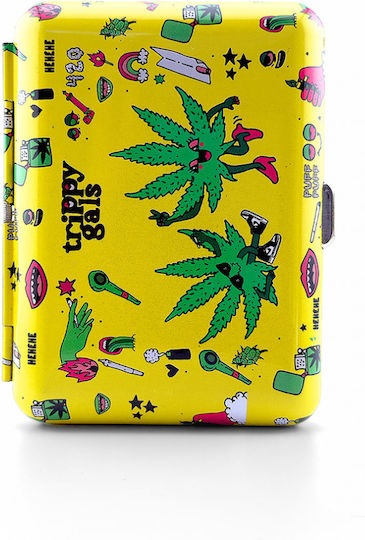 Metall Zigarettenpackungshalter Trippy-Mädels