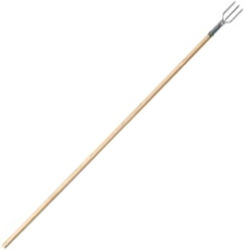 Wooden Spear with 3 Tips