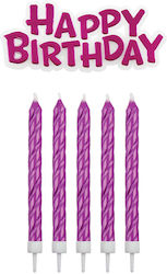 PME Κεράκι Γενεθλίων Happy Birthday "1"