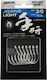 Αγκιστρια Bkk 8070 3x Hg Light Jigging Size 1/0 9pcs
