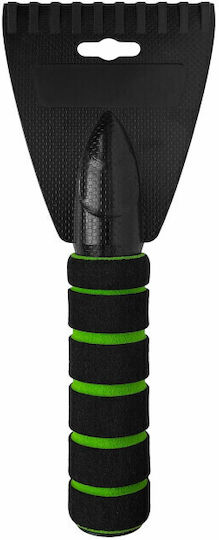 Ice Scraper Sponge Handle S4 24cm Black Green