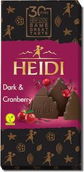 Heidi Heidi Schokolade Gesundheit Cranberry mit 50% Kakaogehalt 80g