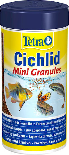 Τροφη Κιχλιδων Πελλετ Tetra Cichlid Mini Granules 250ml
