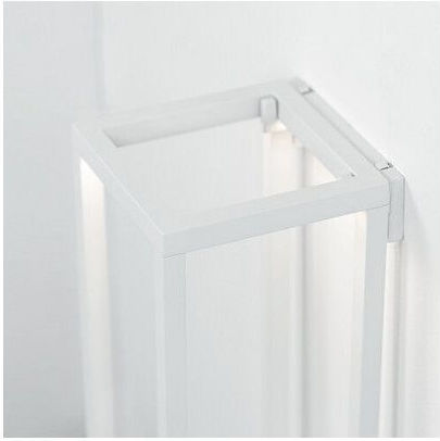 Wall Sconce Mounting Base IP54 Home Zafferano LD0259N3 Grey