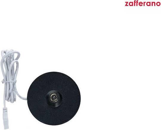 Charging Base for Table Lamp IP54 Black Push-up LD1050RB Zafferano LD1050RB Black