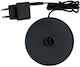 Charging Base for Table Lamp Ip54 Black Olivia Ld0850rb Zafferano Ld0850rb Black