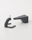 Wall-Mounted Vertical Suspension Accessory for Pendant Light Ip20 Pencil Zafferano Ld0815g3 Anthracite