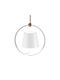 Zafferano Outdoor Hanging Ceiling Light with Integrated LED in White Color LD0686B3