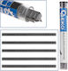 Mechanical Pencil Lead Set 100 X 2 Mm 5 Pieces Geko G29003a