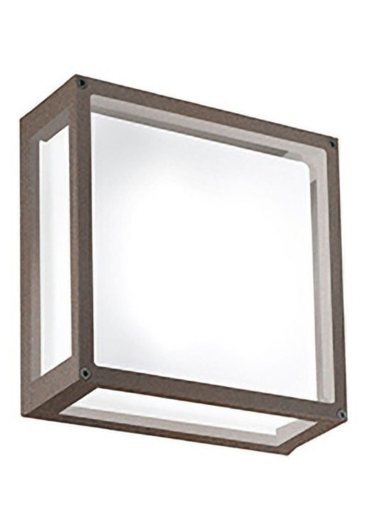 Zafferano Lumină de exterior montată pe perete LED IP54 20W cu Alb Natural Lumină
