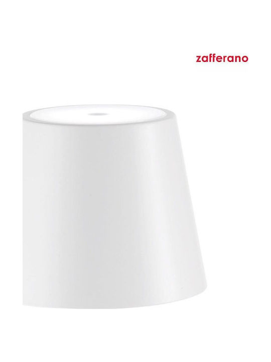 Abajur 11cm Ip20 Poldina Zafferano Ld0681b3 Alb