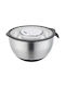 KING Hoff Inox Salad Bowl Silver