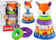 Lean Toys Παιχνίδι Πυραμίδα Fox για 18+ Μηνών