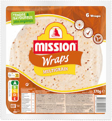 Mission Mehrkorn Tortillas 6 Stück 370g